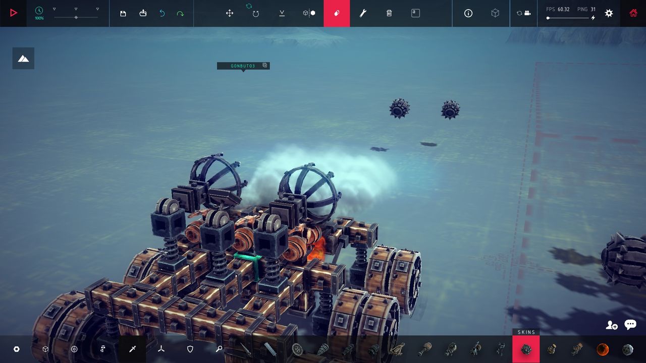 Besiegeを遊ぶ 熱エネルギーと自走砲開発 4 やまさんのエンジョイpcゲーム Besiegeを遊ぶ 熱エネルギーと自走砲開発 4 やまさんのエンジョイpcゲーム