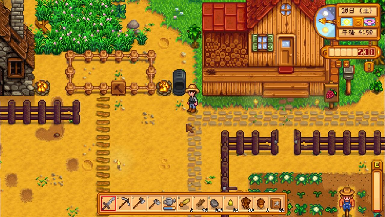 Stardew Valleyを遊ぶ 溶鉱炉とニワトリ小屋 4 やまさんのエンジョイpcゲーム Stardew Valleyを遊ぶ 溶鉱炉とニワトリ小屋 4 やまさんのエンジョイpcゲーム