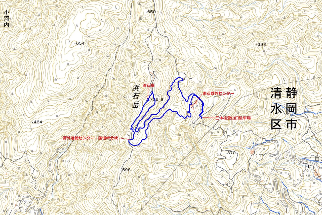 青笹山 浜石岳 週末散歩 青笹山 浜石岳 週末散歩