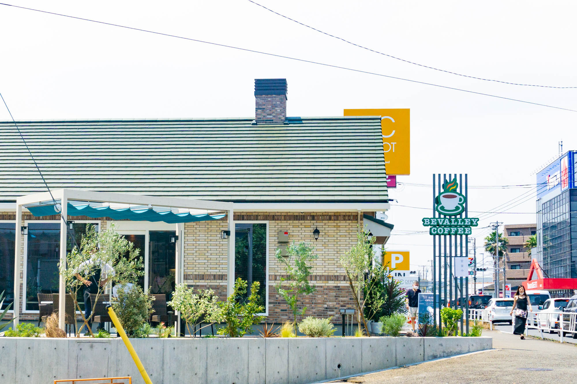 つきみ野につくってたカフェ「ビバレーコーヒー」がプレオープンしてる