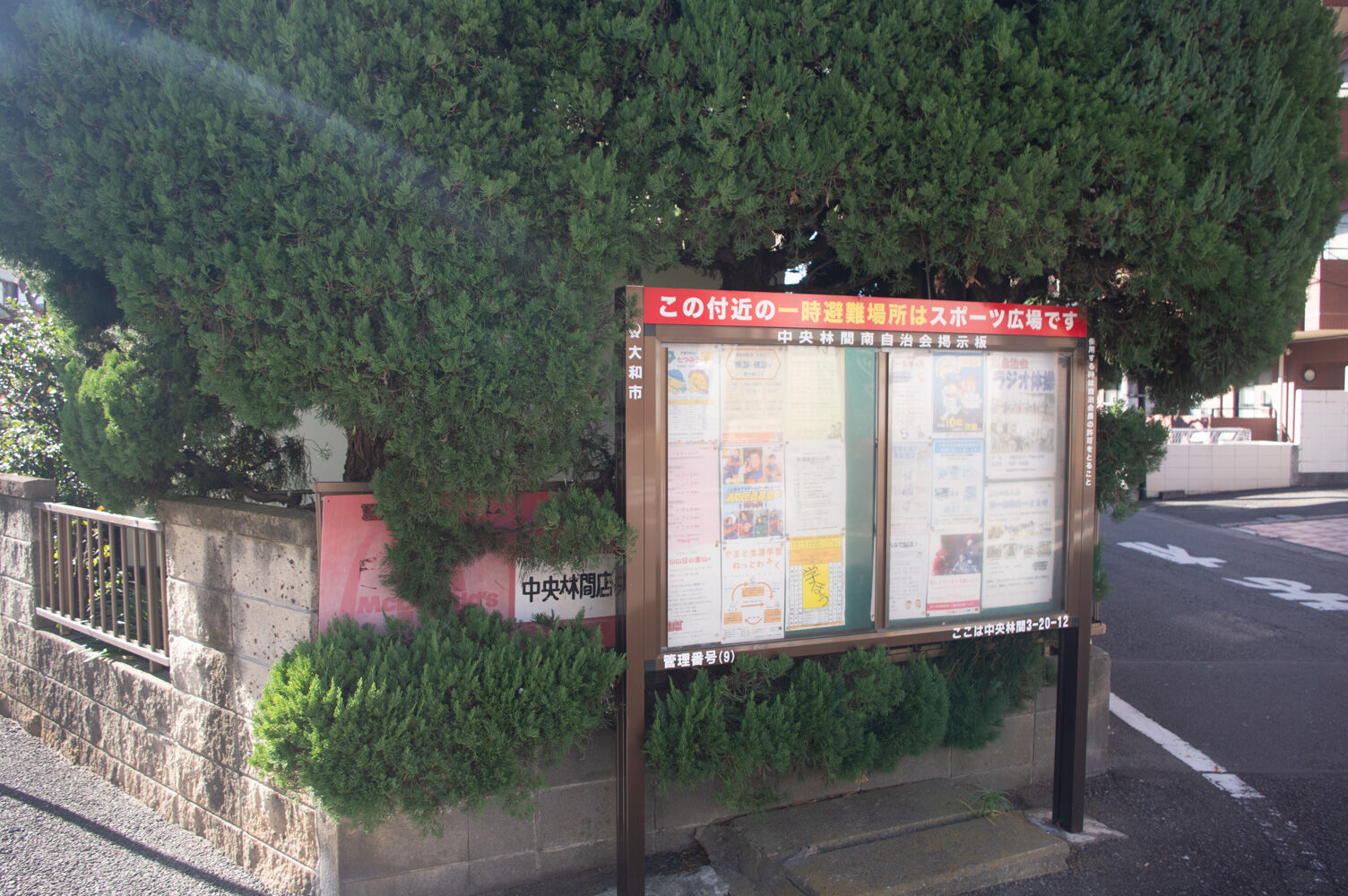 隠れマクドナルド見つかる【やまとぴフォト】 : 大和とぴっく-やまとぴ