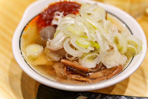 塩煮込み辛味噌トッピング
