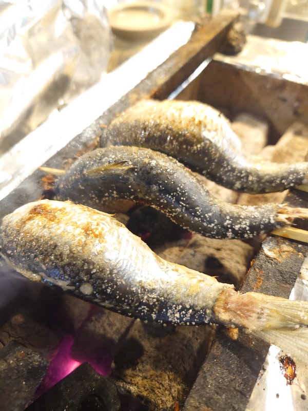 炭火やきとりHaruhi」の火曜日・さかなの日限定『さかな串』（大和市