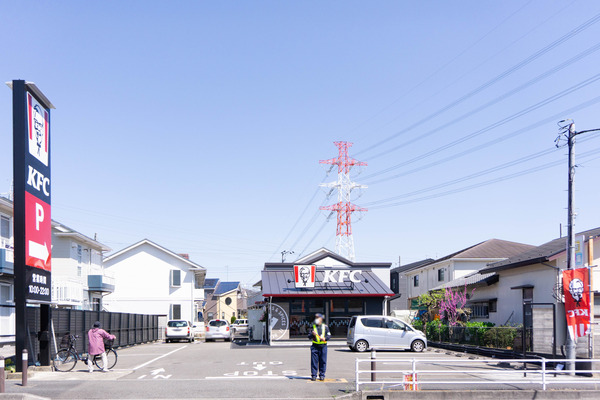 国道467号線ぞい長後につくってたケンタッキーがオープンしてる