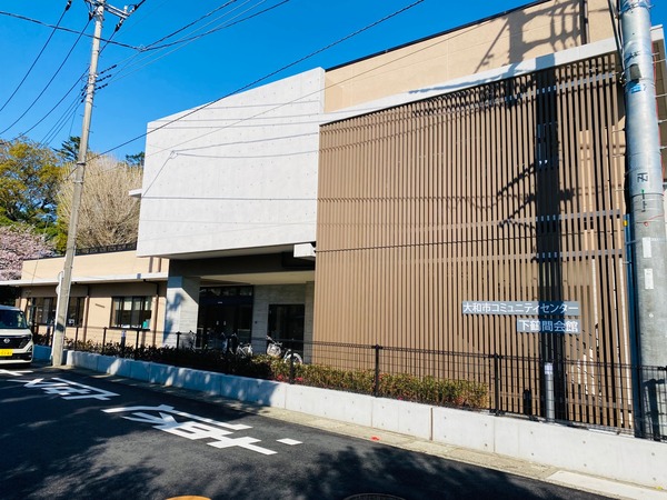 下鶴間諏訪神社ちかくにつくってた「大和市コミュニティセンター 下鶴間会館」がオープンしてる