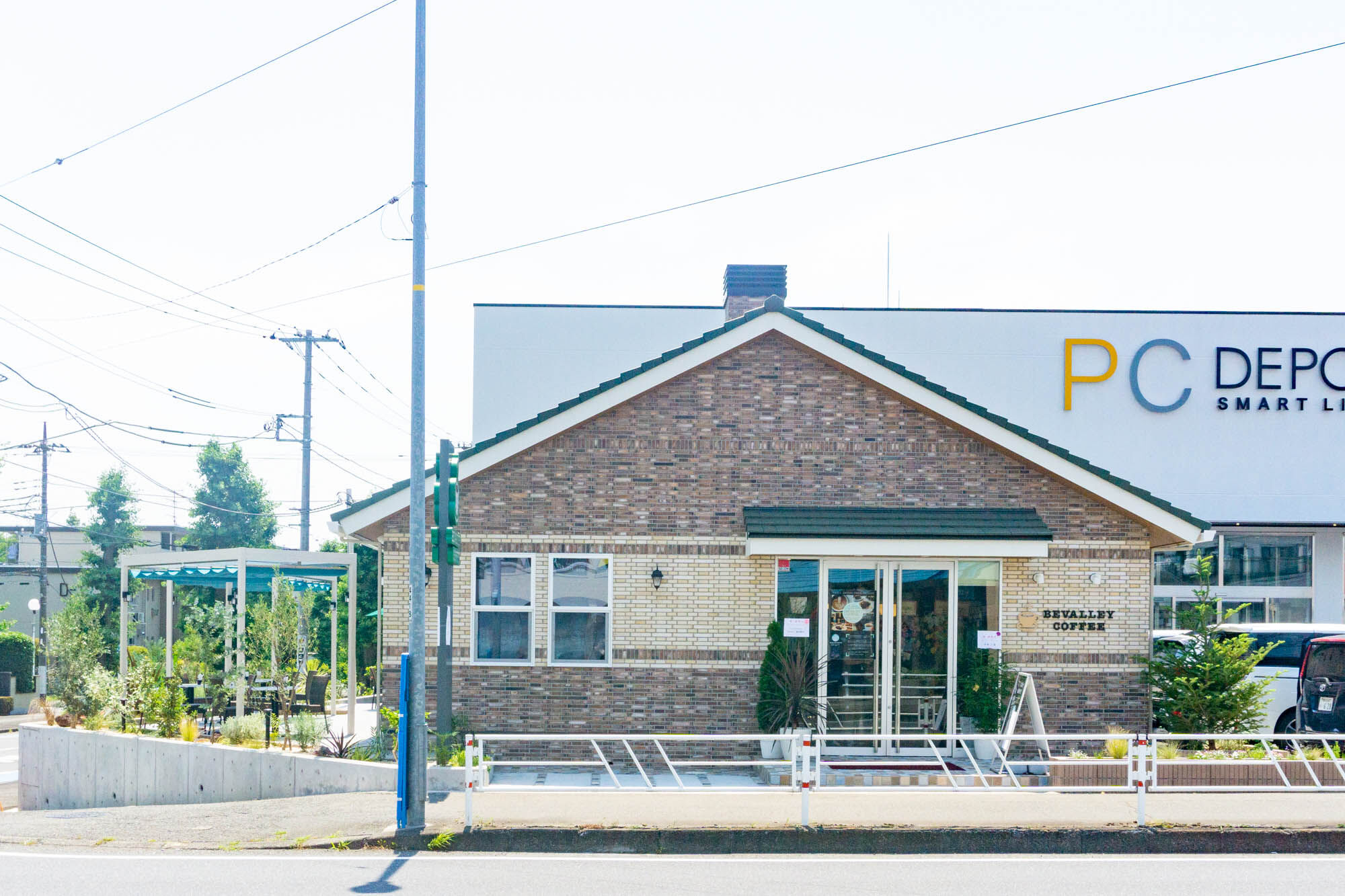 つきみ野につくってたカフェ「ビバレーコーヒー」がプレオープンしてる