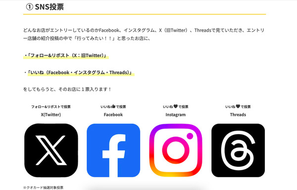 SNS投票