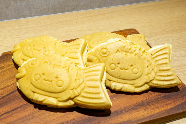 キッチンカー「にゃんこたいやき」の『つぶあん・クリームたいやき