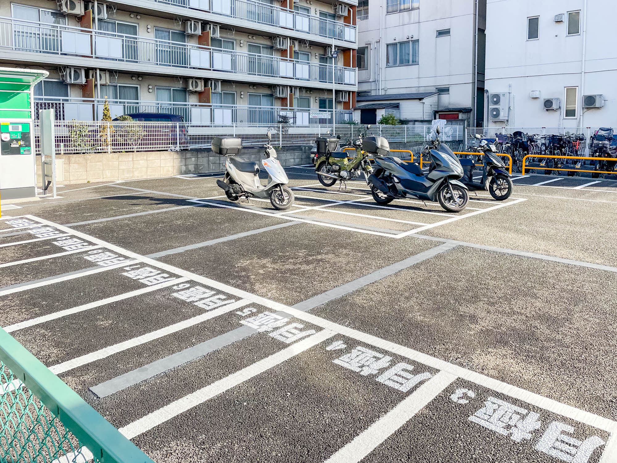 東急スクエア近くに「中央林間東口バイク駐輪場」ができてる。NFCパーキングがあったとこ : 大和とぴっく-やまとぴ