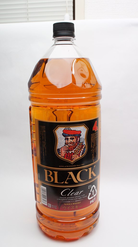 お酒好きにご報告申し上げます！4リットルのブラックニッカに定量