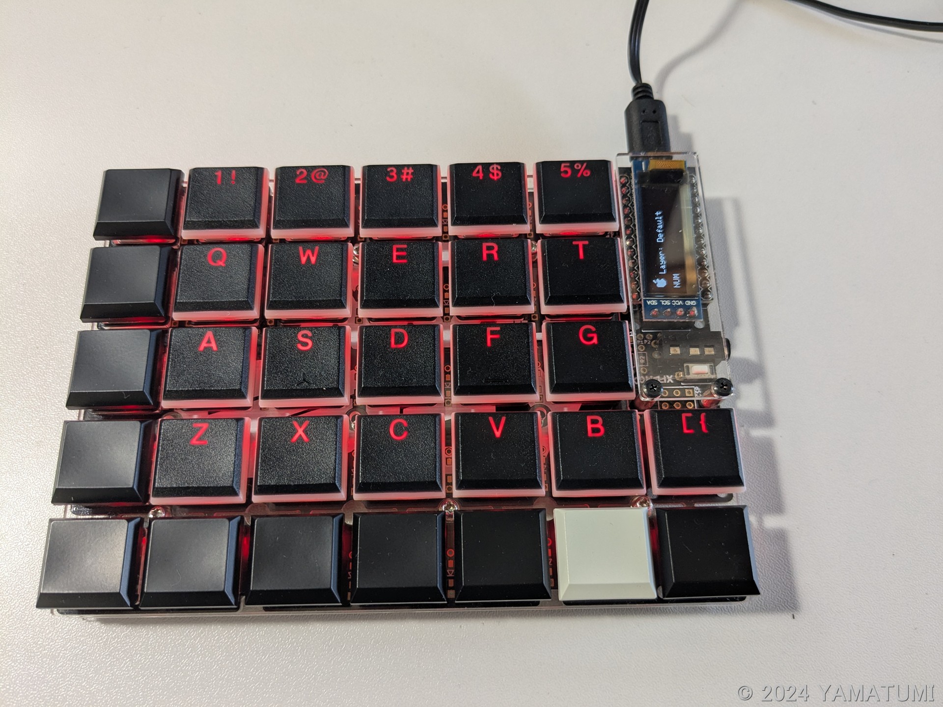 古いバージョンのHelixキーボードをVIA対応にして簡単キー