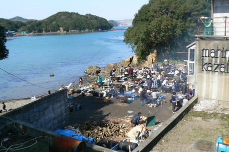 絶景レストラン「浦村牡蠣」