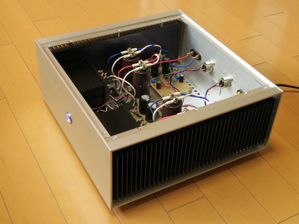 CSPPバランスパワーアンプ(3)組立て・配線 : のんびり自作 CSPPバランスパワーアンプ(3)組立て・配線 : のんびり自作