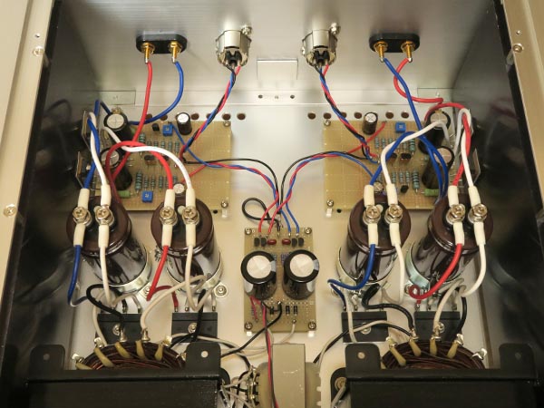 自作パワーアンプ CSPPバランスパワーアンプ（3）組立て・配線 : のんびり自作オーディオ