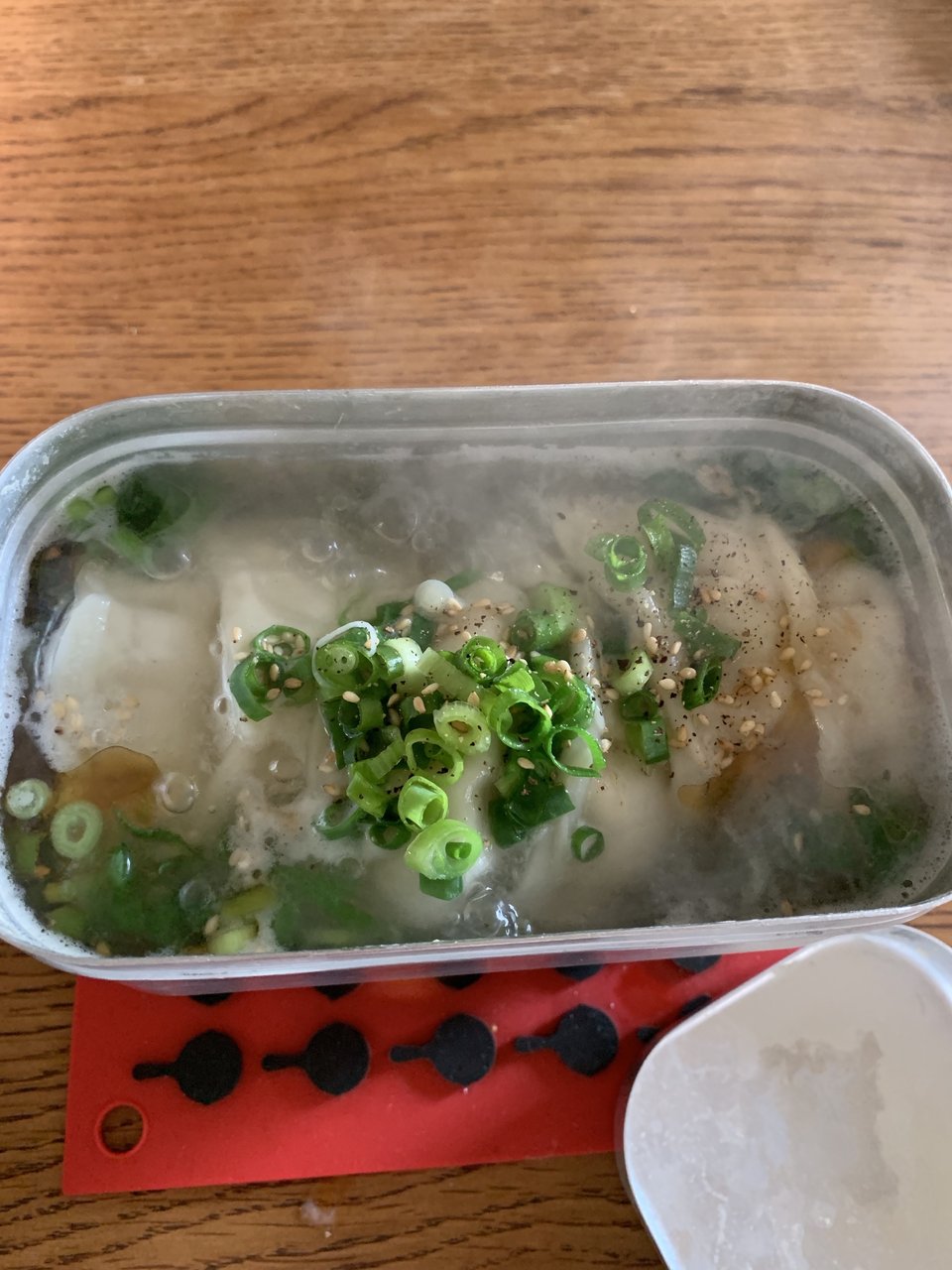 メスティン研究 水餃子スープ やまぞらのあお メスティン研究 水餃子スープ やまぞらのあお
