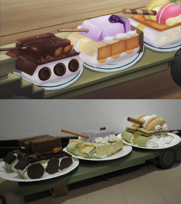 ガルパン戦車ケーキととんかつ定食でメリークリスマス 当方私見聞録 ガルパン戦車ケーキととんかつ定食でメリークリスマス 当方私見聞録