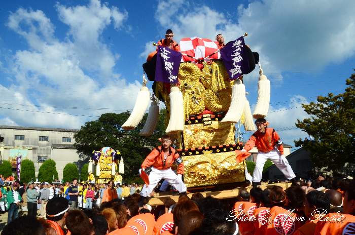 11新居浜太鼓祭り川西 川東 異景