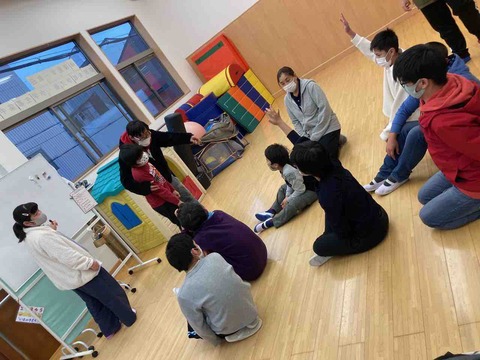 3 22 月 のヤンチャリカは 十字鬼 ボール遊び 放課後等ディサービスヤンチャリカのblog