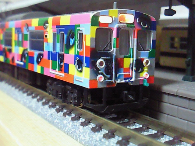 103系「眼のある電車」JR加古川線 : 屋根さんのつぶやき