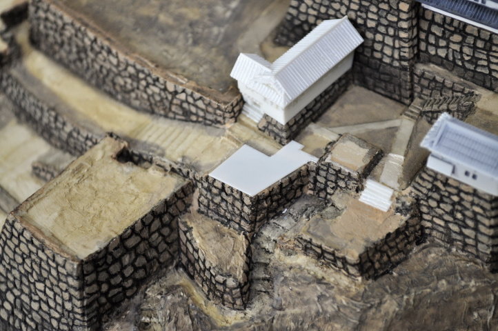 城郭ジオラマ　姫路城完成模型　1/800　プラケース付 城郭ジオラマ 姫路城完成模型 1/800 プラケース付 059☆完成品 姫路城