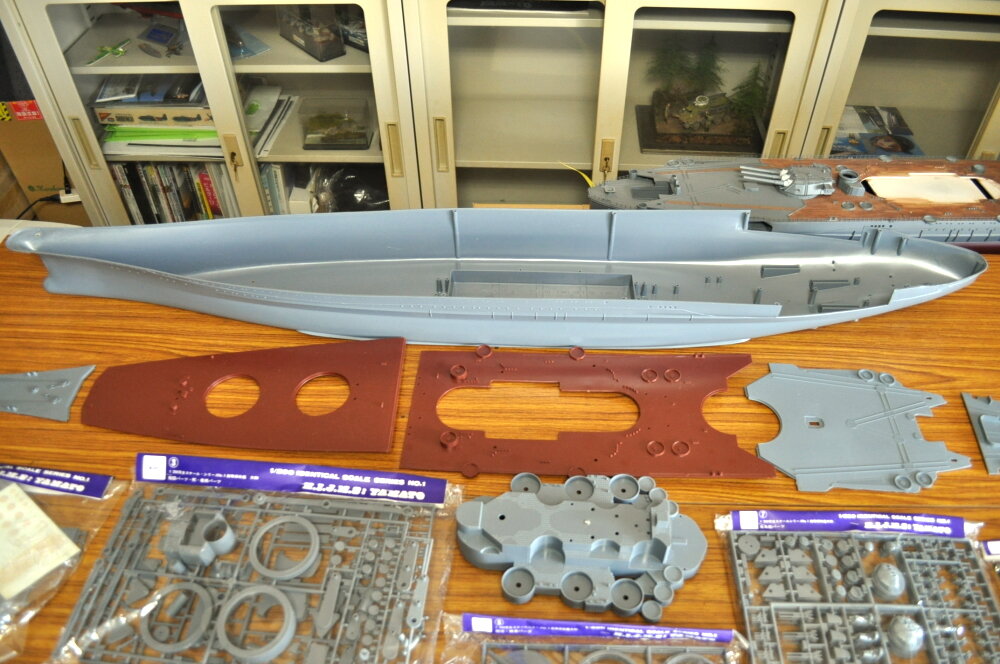 ニチモ1/200戦艦大和作成記】①目次・キット解説 : 屋根さんのつぶやき