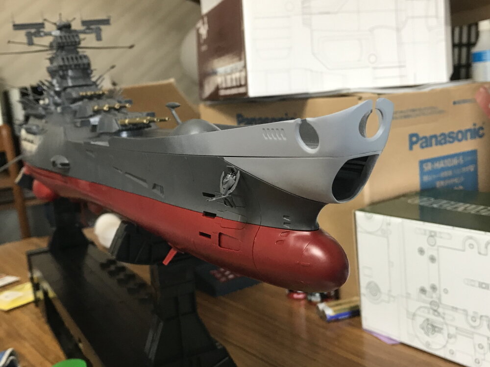 1/350宇宙戦艦ヤマト作成記～その3 : 屋根さんのつぶやき