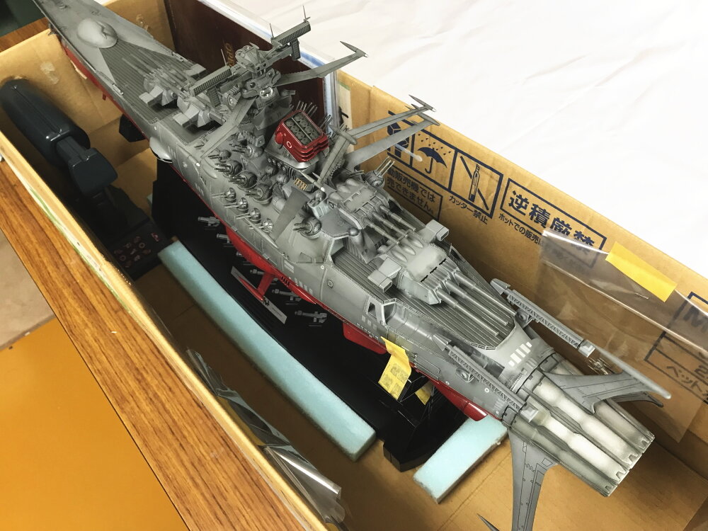 1/350宇宙戦艦ヤマト・製作代行＜納品＞ : 屋根さんのつぶやき