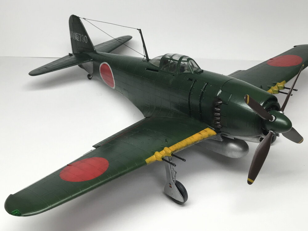 ﾆﾁﾓ1/35紫電改 川姫730作成記～ジオラマ編 : 屋根さんのつぶやき