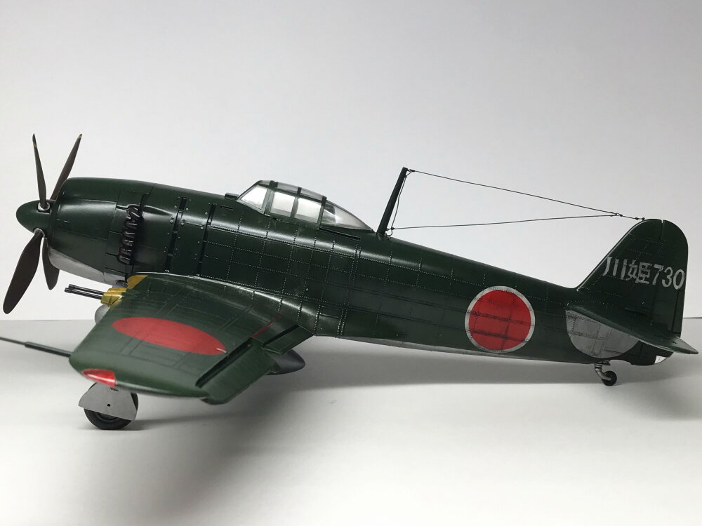ﾆﾁﾓ1/35紫電改 川姫730作成記～ジオラマ編 : 屋根さんのつぶやき