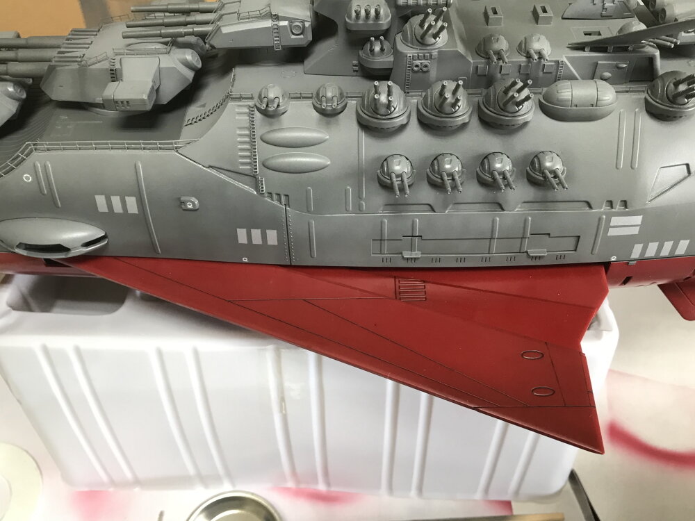 戦艦ヤマト　プラモデル　1/350 作りかけ 1/350日本戦艦「大和」の作り方 How to make 1/350 Japanese
