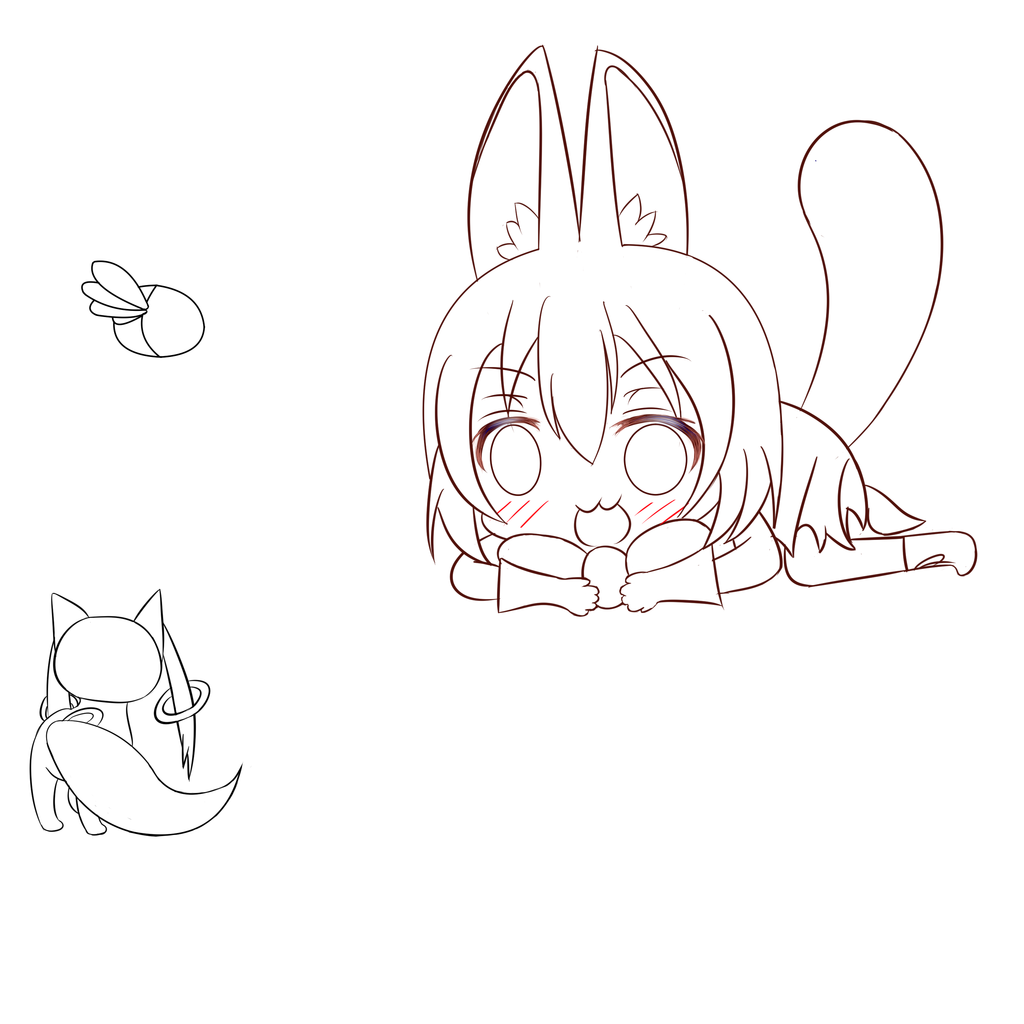 むごーい 君達は魔法少女と契約するフレンズなんだね 線画 鏡の四角立方体 むごーい 君達は魔法少女と契約するフレンズなんだね 線画 鏡の四角立方体