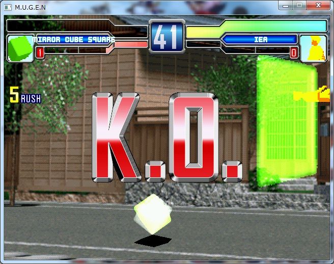 mcs12pがko負けするキャラ達 鏡の四角立方体