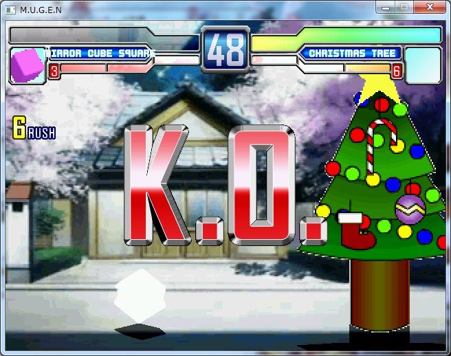 mcs12pがko負けするキャラ達 鏡の四角立方体