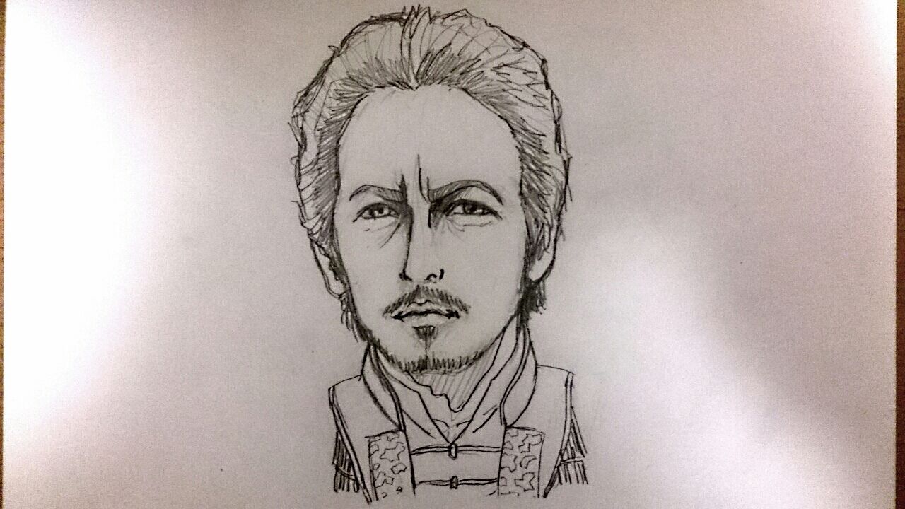 黒田官兵衛 岡田 の似顔絵 やんやんばぁ の似顔絵 Blog