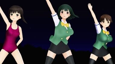 ねこさんなのです とらはぜ式おっぱいボーンを音無小鳥に移植 胸の揺れの調整 制御 ねこさんなのです