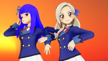 ねこさんなのです アイカツ 黒沢凛のｍｍｄモデルが登場 ダンスに定評のある ねこさんなのです