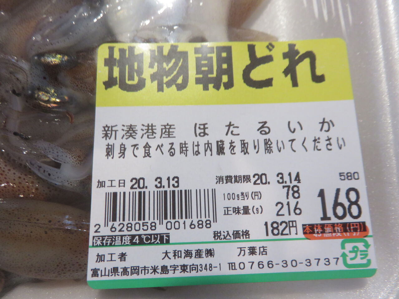 豊漁のホタルイカの恩恵 田所大介の富山なんでも食遊記