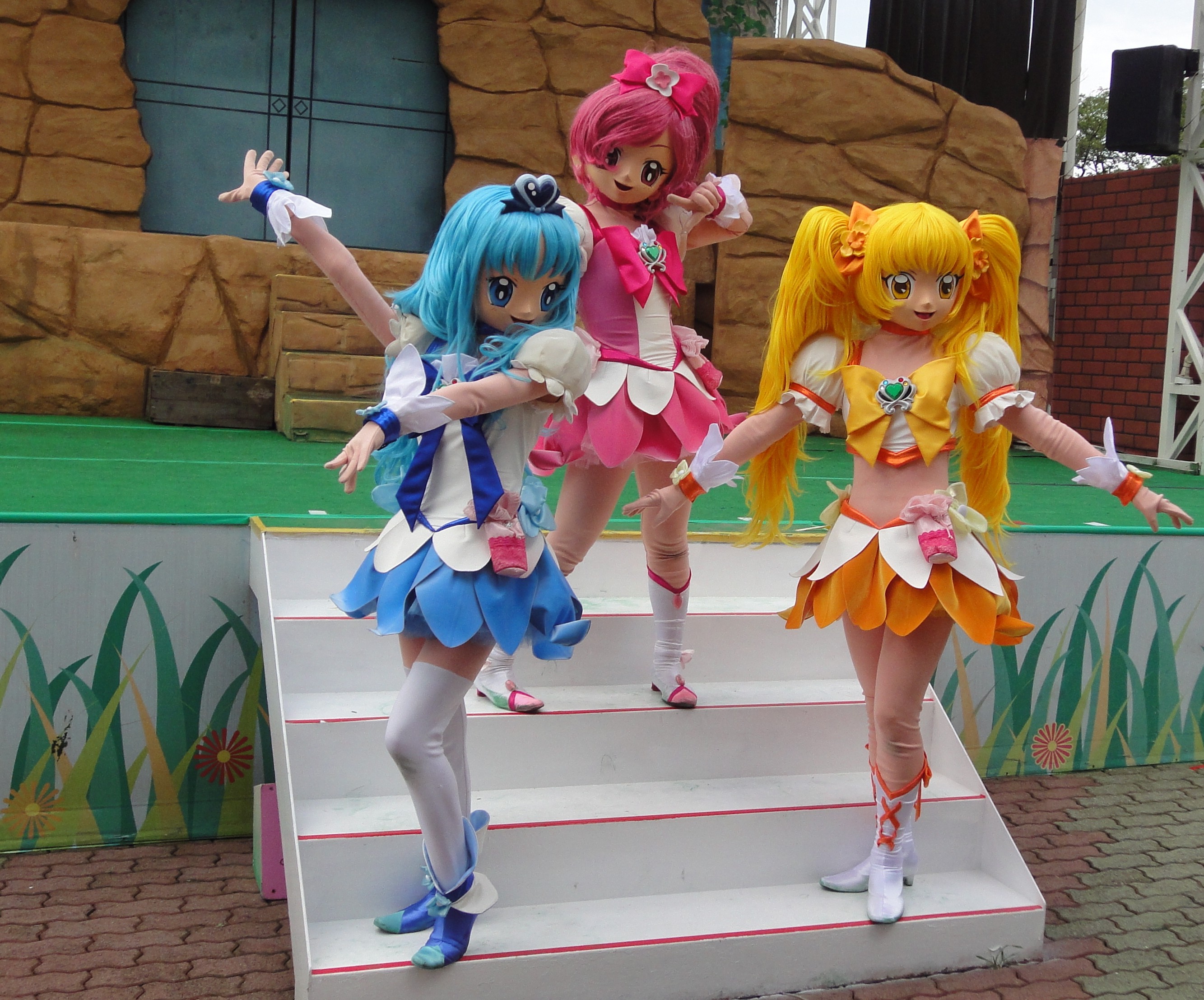 プリキュアショー中の人 プリキュアショー中の人