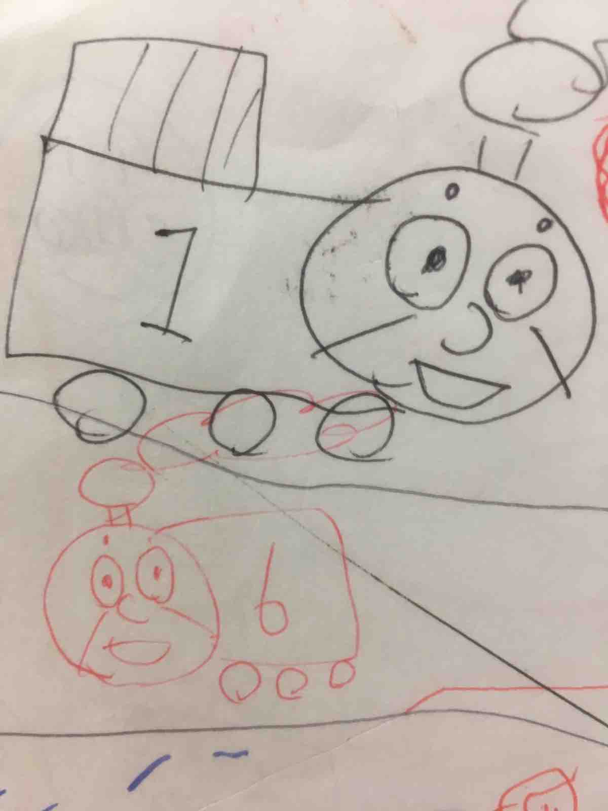 お絵かきパパ作 ひどい絵とは言わないで やっすんラーメンハウス