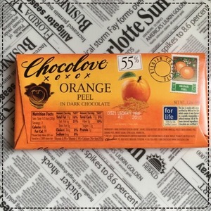 オーガニックチョコレート オレンジピール