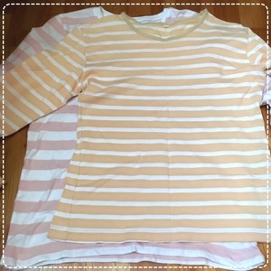 無印良品 Tシャツ ボーダー