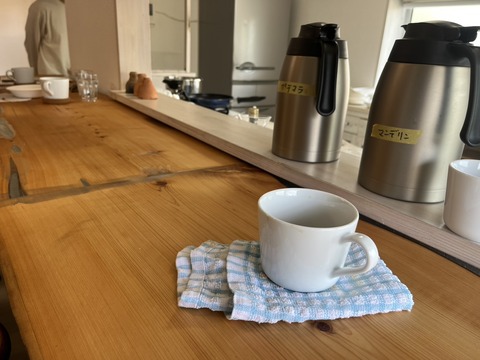 ５月１０日もやります　喫茶部