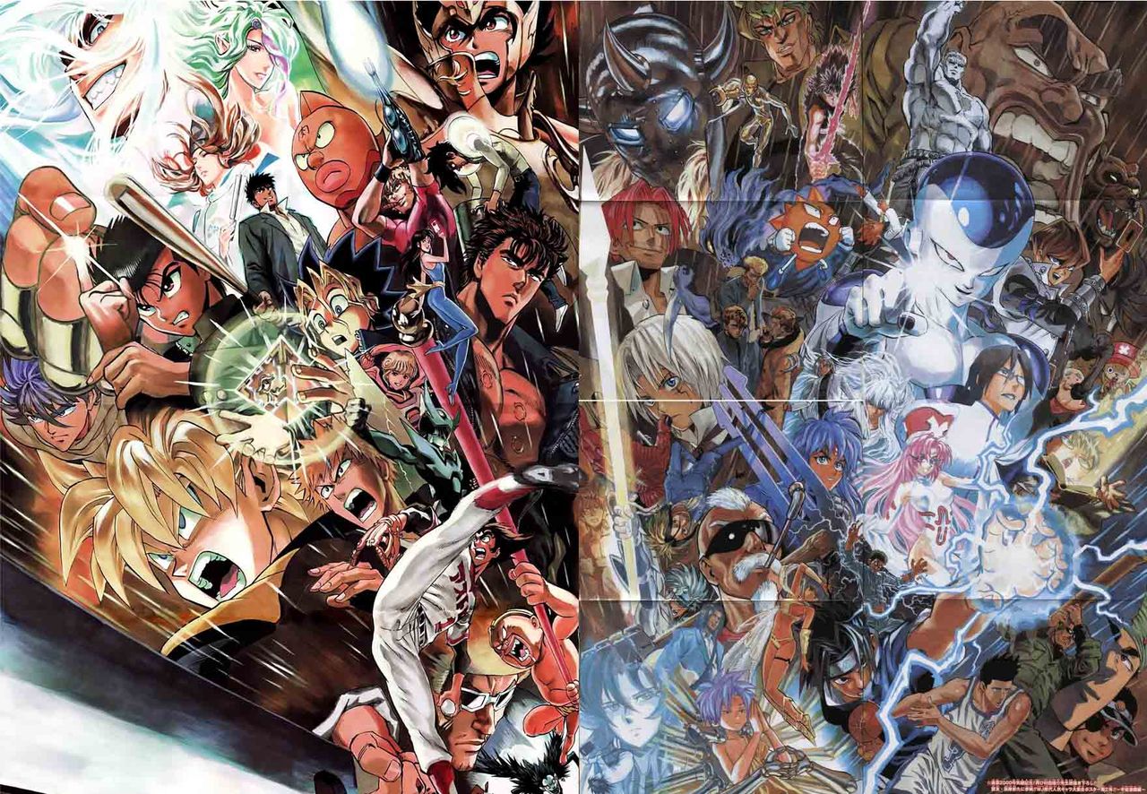 プロの漫画家が描いた週刊少年ジャンプキャラの集合絵www 画像あり ワンピース最速news プロの漫画家が描いた週刊少年ジャンプキャラの集合絵www 画像あり ワンピース最速news