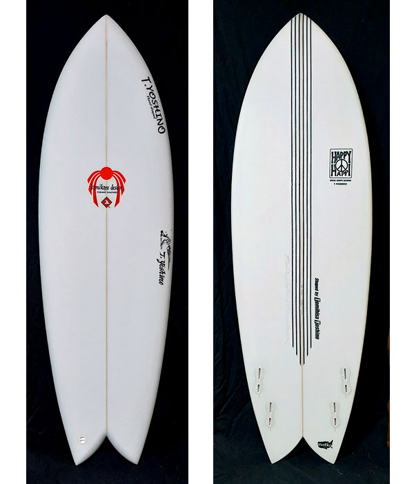 T.YOSHINO Hybrid quad fish フィッシュサーフボード T.YOSHINO Hybrid quad fish フィッシュサーフボード
