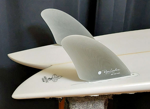 TRUE AMES Lovelace Keel & Piggyback Keel Fin : FIRM TRUE AMES Lovelace Keel & Piggyback Keel Fin : FIRM