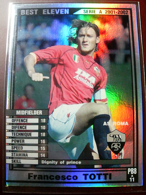 ︎WCCF 2002-2003 MVP トッティ︎ WCCF 2002-2003 MVP フランチェスコ トッティ Francesco Totti 1976