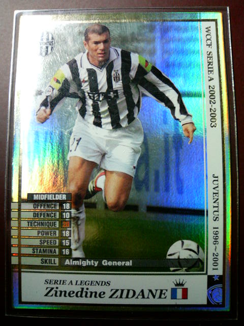 PSA8】 WCCF ジネディーヌ・ジダン