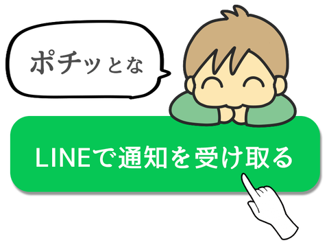 LINE通知バナー