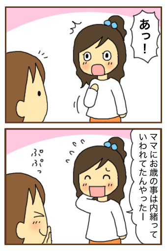 お誕生日会に行く。