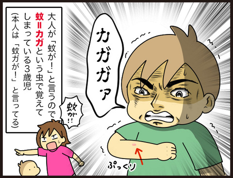 【わかる?】この時期に子供が言う「カガガ」とは3